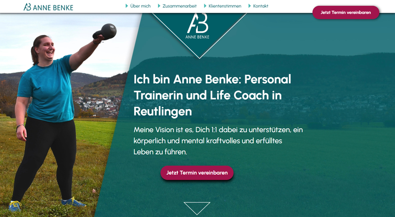 Anne Benke | Personal Trainerin in Reutlingen